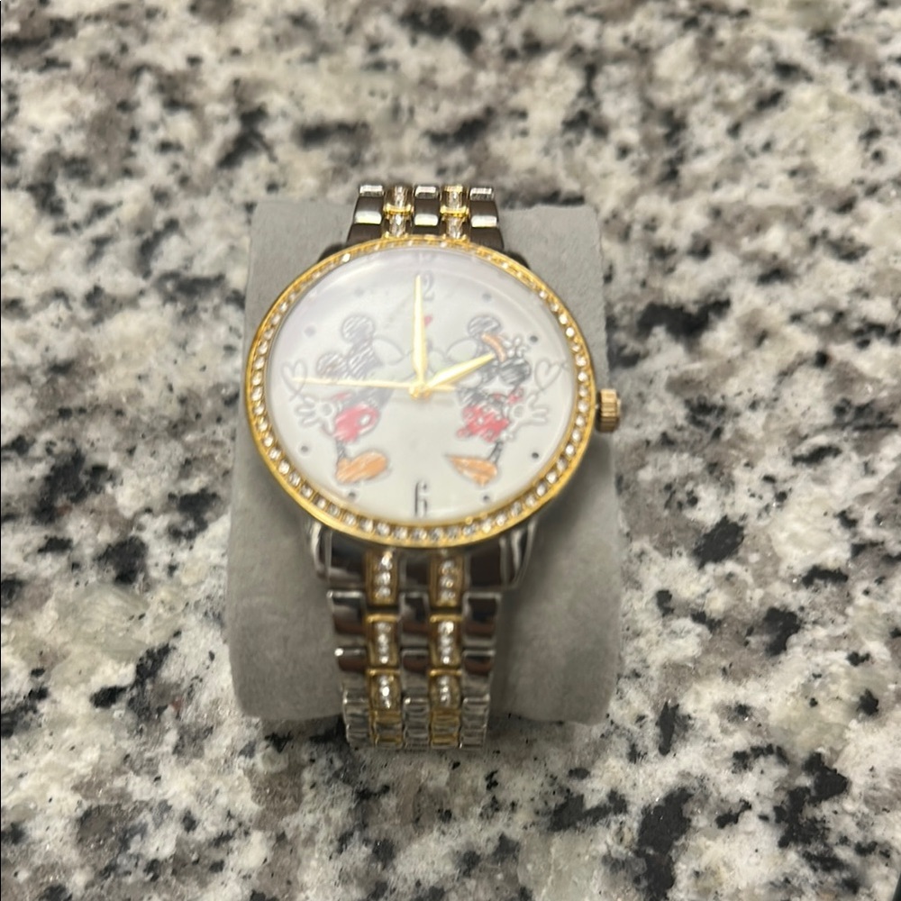 Disney Women's Watch - Gold and Silver